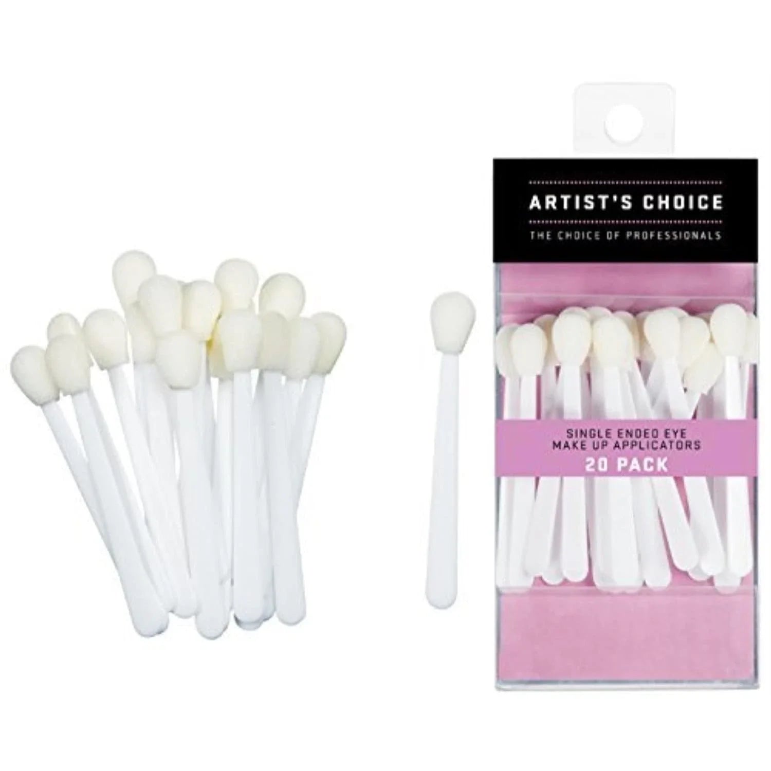 Artist's Choice Single Ended Eye Make Up Applicators