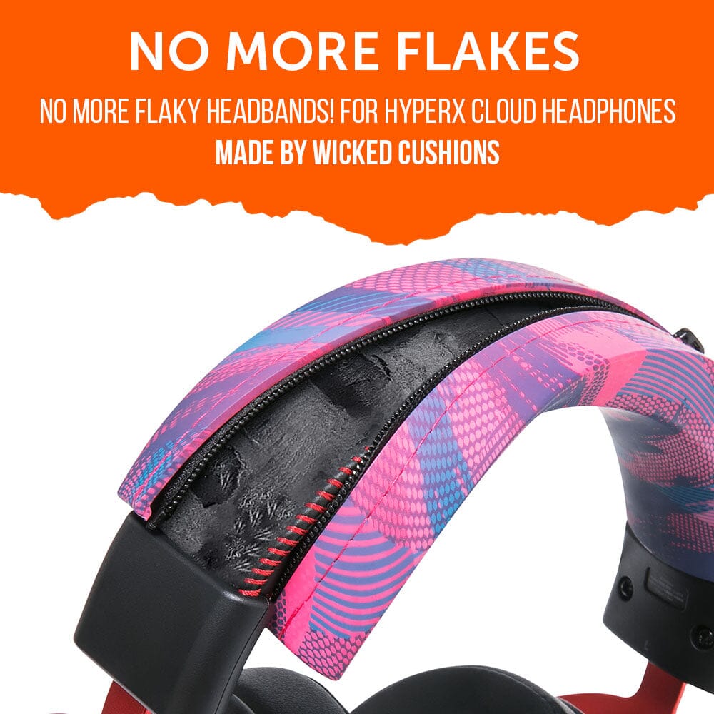 Silicone Headband Cover for HyperX Cloud Series Headphones - WC BandZ Cloud