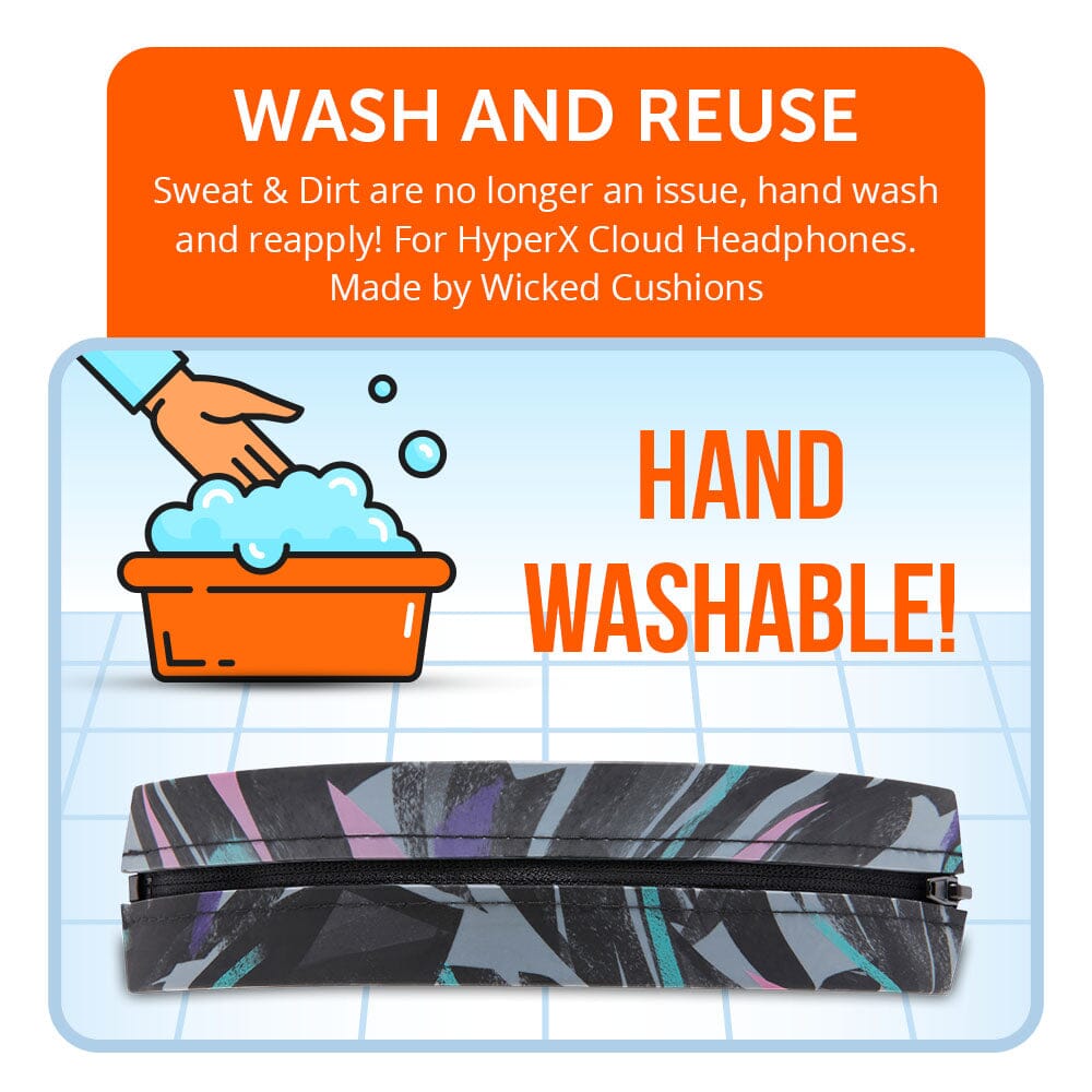 Silicone Headband Cover for HyperX Cloud Series Headphones - WC BandZ Cloud