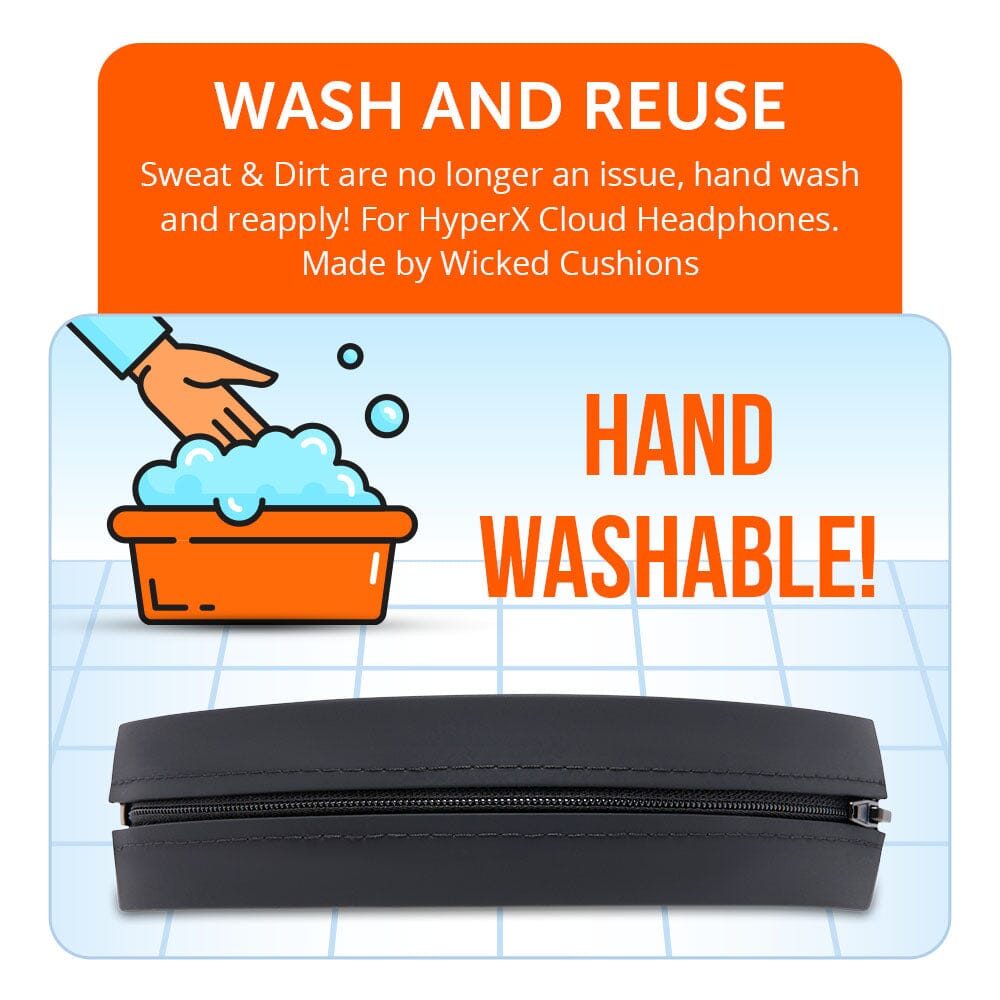 Silicone Headband Cover for HyperX Cloud Series Headphones - WC BandZ Cloud