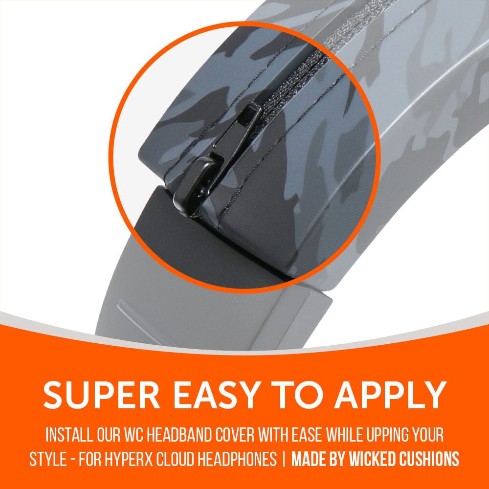 Silicone Headband Cover for HyperX Cloud Series Headphones - WC BandZ Cloud