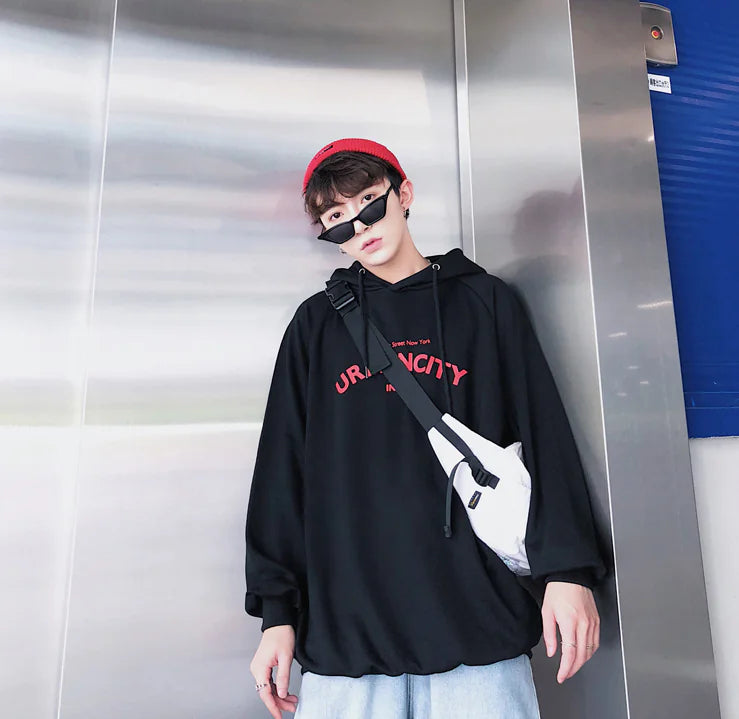 Hooded Sweatshirt - Casual Top