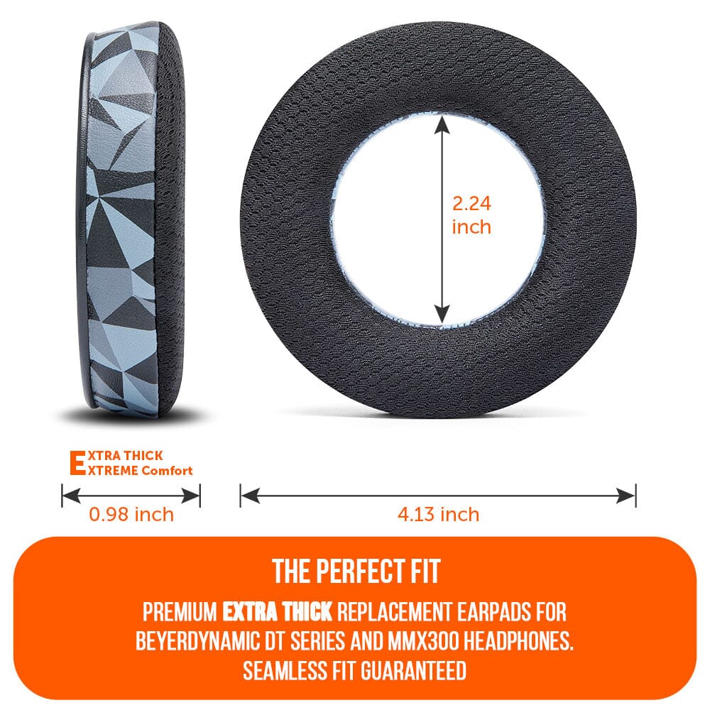 WC FreeZe DT770 - Cooling Gel Ear Pads for Beyerdynamic Headphones